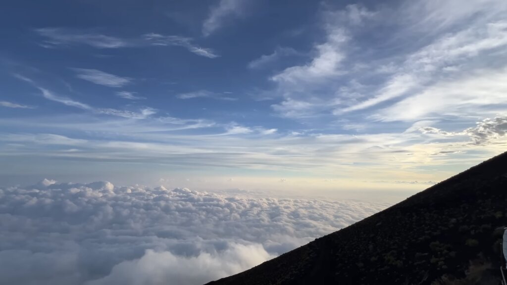 見渡す限りの雲海